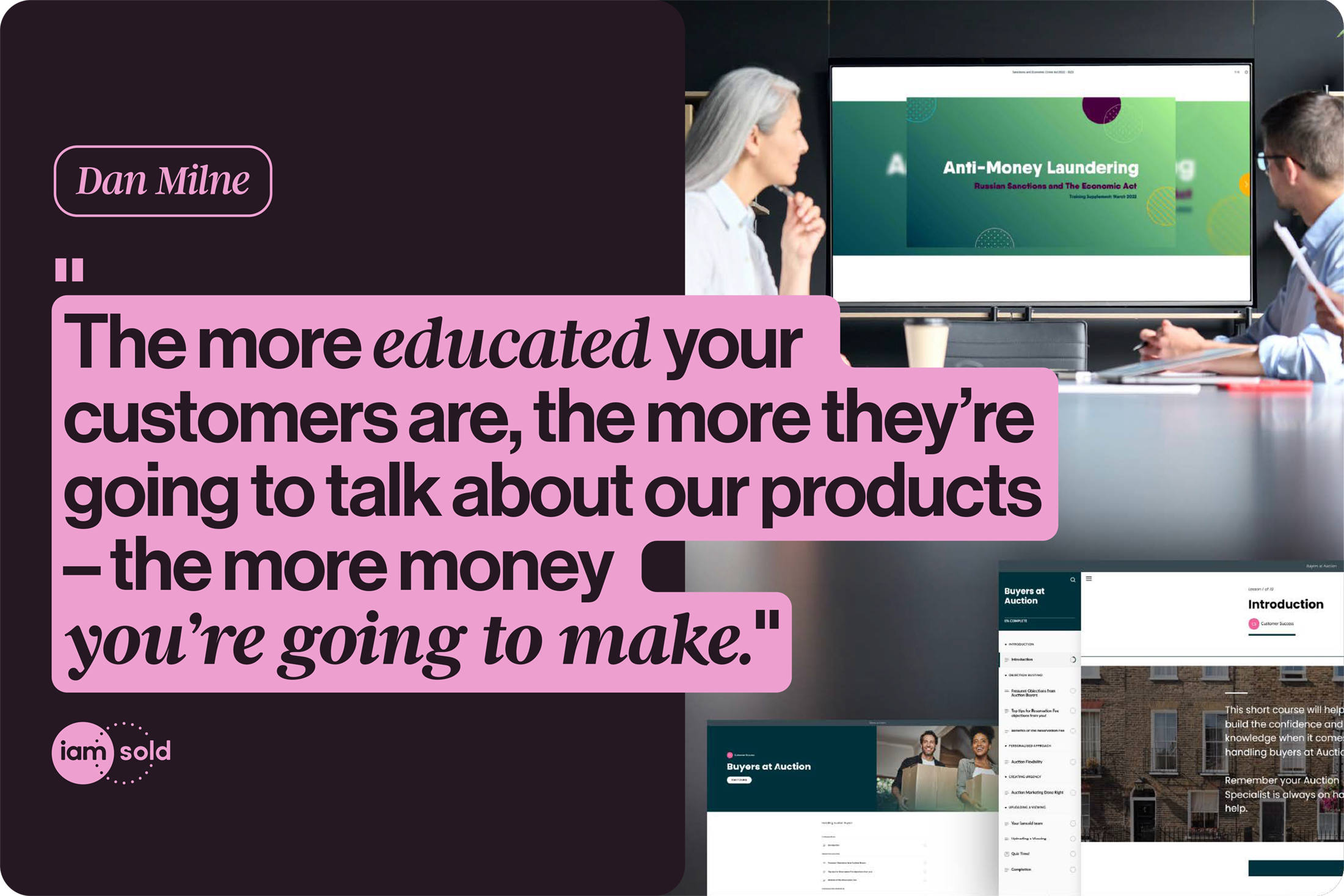 Marketing assets promoting the Success Hub internally